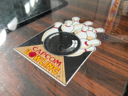1988 Capcom Bowling Cocktail Arcade Machine Image