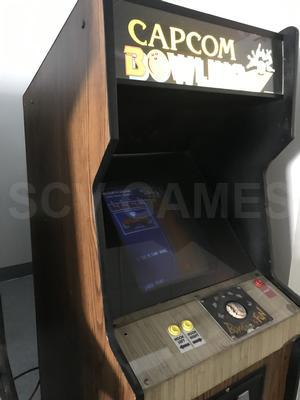 1988 Capcom Bowling Upright Arcade Machine Image