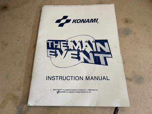 1988 Konami The Main Event Arcade Board Set and Button Set Image