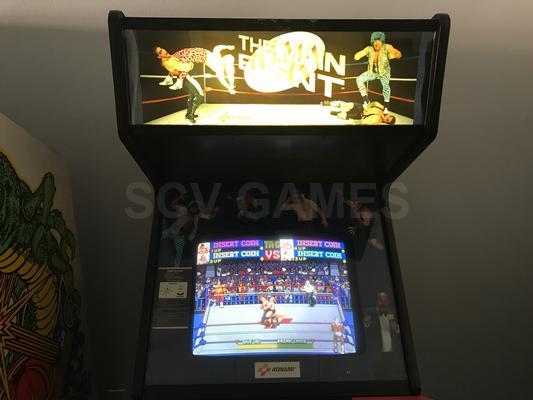 1988 Konami The Main Event Upright Arcade Machine Image