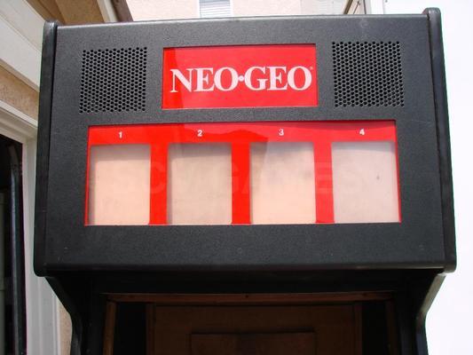 1989 Neo Geo MVS 4-Slot Upright Cabinet Empty Image