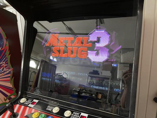 1989 SNK Neo-Geo Upright 2 Cartridge Arcade Machine Image