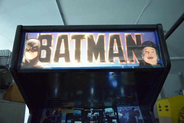 1990 Atari Batman Upright Video Machine Image