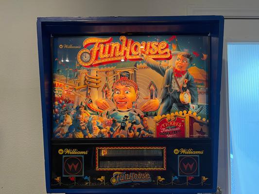 1990 Williams Funhouse Pinball Machine Image