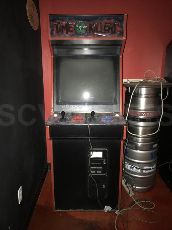 1992 Incredible Technologies Time Killers Upright Arcade Machine