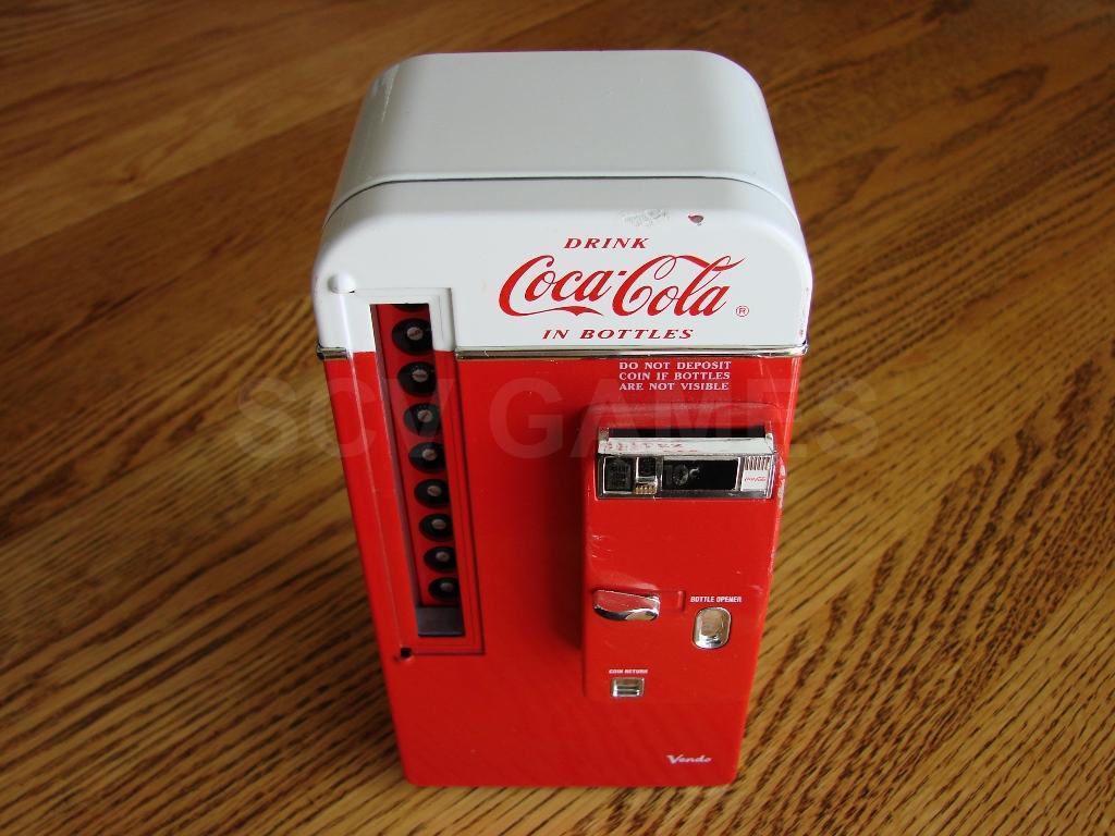 1993 Coca-Cola Musical Bank Vending Machine