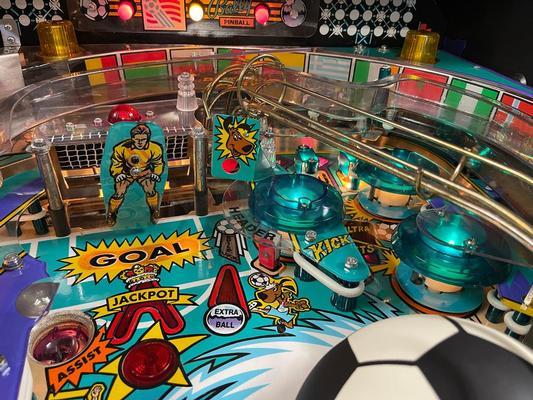 1994 Bally World Cup Soccer Pinball Machine Image