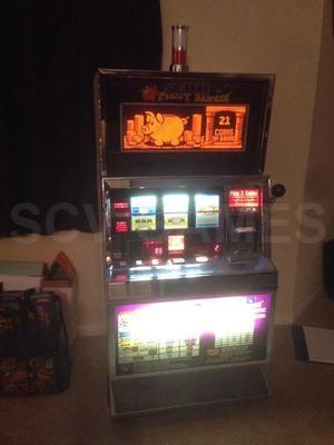1996 Williams Big Bang Piggy Bankin' DOTMATION Slot Machine Image