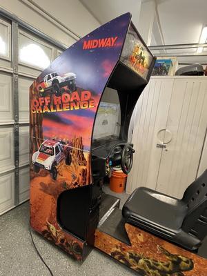 1997 Midway Off Road Challenge Sit Down Arcade Machine Image