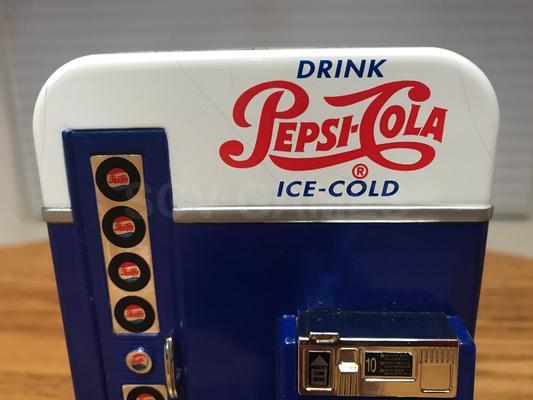 1997 Pepsi-Cola Bank Vending Machine with Box Image