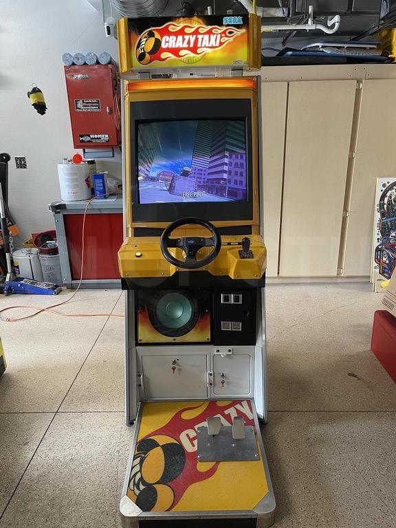 1999 Sega Crazy Taxi Upright Arcade Machine