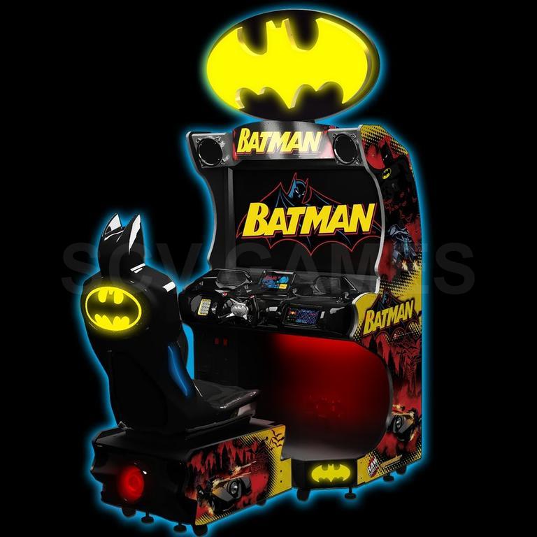2013 Batman Raw Thrills Sit Down Arcade Game
