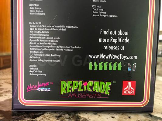 2018 Centipede by RepliCade 12 inch Upright Arcade Machine Image