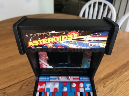 2020 Asteroids by RepliCade 12 inch Upright Arcade Machine Image