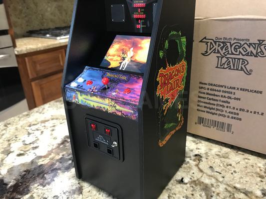 2020 Dragon's Lair by RepliCade 12 inch Upright Arcade Machine Image