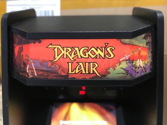 2020 Dragon's Lair by RepliCade 12 inch Upright Arcade Machine Image