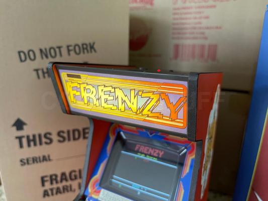 2024 Frenzy 1/6th Scale Upright Arcade Machine by RepliCade Image