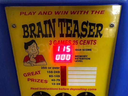 Brain Teaser Simon Style Coin Operated Game Image