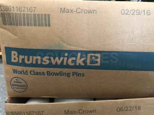 Brunswick Used Max Bowling Pins Image