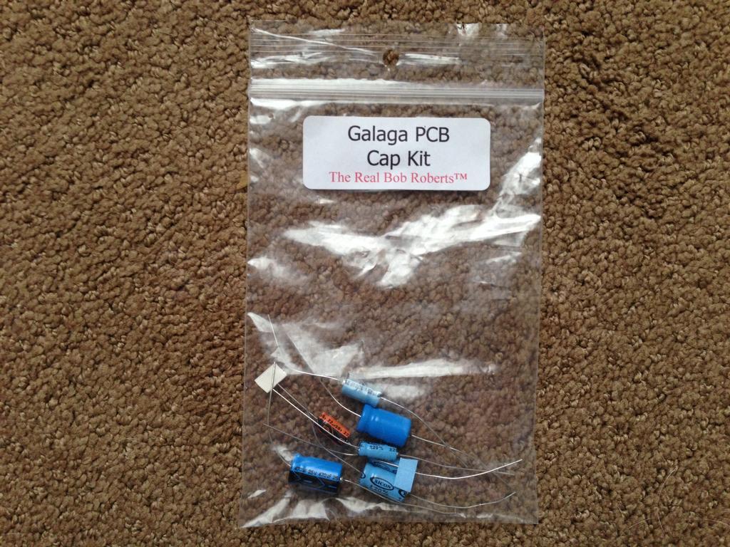 Galaga PCB Cap Kit