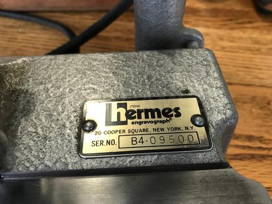 Hermes Engravograph Edge Beveler Machine B-4 Image