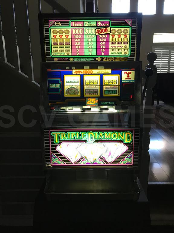 IGT Triple Diamond 25 Cent Slot Machine