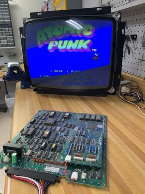 Irem Atomic Punk  JAMMA Arcade Game PCB Image