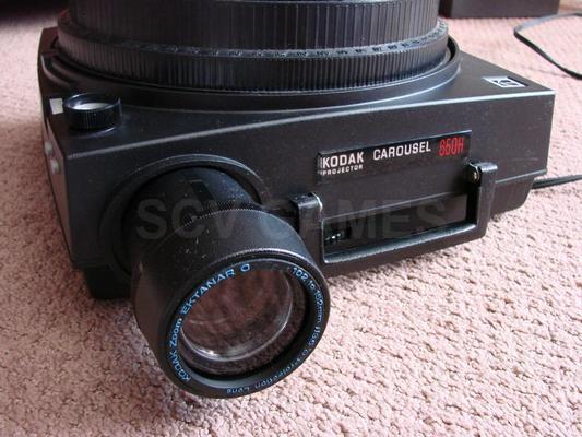 Kodak 650H Carousel Slide Projector with Extras Like New Image