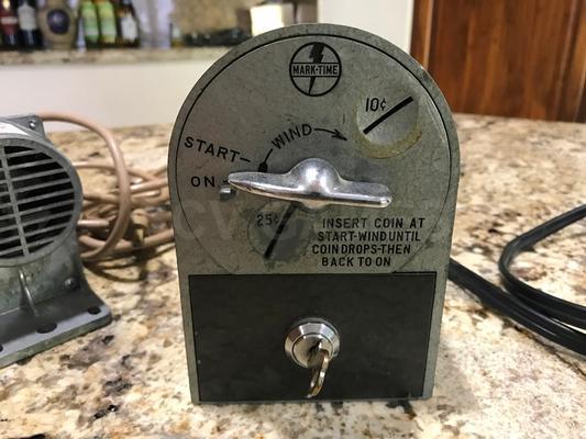 Mark-Time Coin Operated Timer with Rest Aid Massager Image