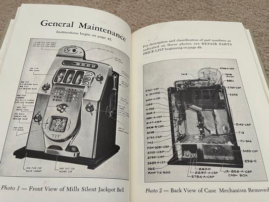 Mills of the Forties: Slot Machines of Yesteryear Book Image