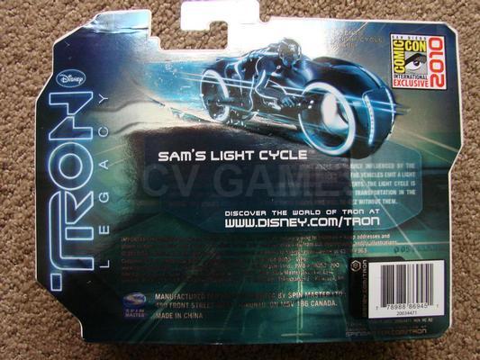 SDCC10: Sam's Light Cycle Diecast in Un-Opened box Image