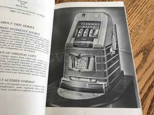 Slot Machines of Yesteryear Mills of the Forties Operator's Companion Image