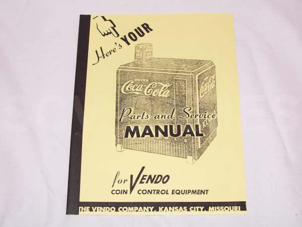 Vendo Coolers 123, 139 & 159 Manual