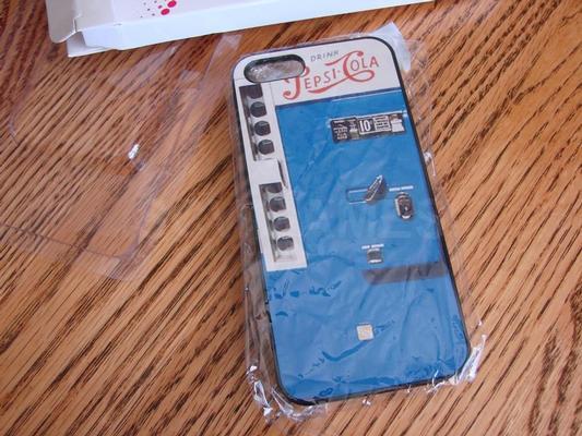 Vintage Pepsi Cola Vending Machine Hard Phone Case Cover for iPhone 5x Image