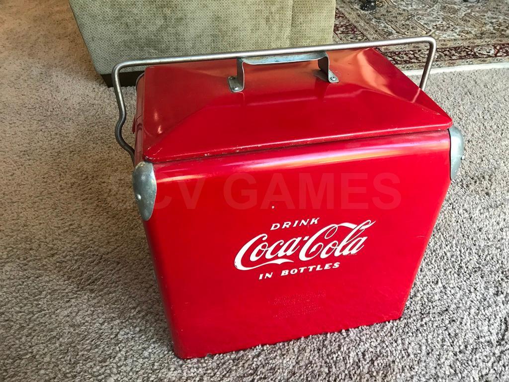 1950's Original Drink Coca-Cola Travel Cooler
